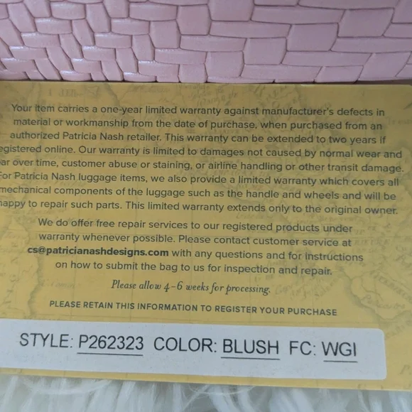 Paticia Nash Pink Woven Clutch - Picture 3 of 4